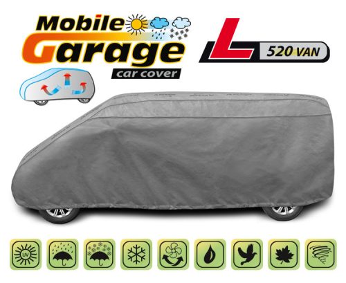 520-530 cm Mobile Garage autótakaró ponyva - L520 kisteherautó