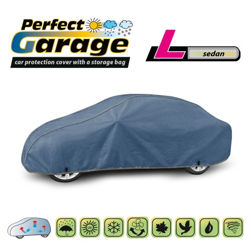 425-470 cm Perfect Garage autótakaró ponyva - L sedan