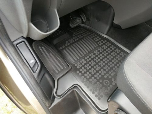 Ford Custom ( 2018- ) 2 üléses, manuális magasperemű Rezaw-Plast Gumiszőnyeg szett